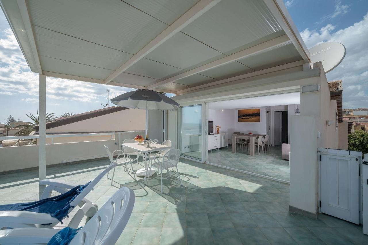 Archimede, Appartamento Con Vista In Centro A Marina Di Ragusa Eksteriør bilde